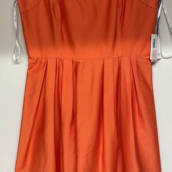 NWT Calvin Klein Fit and Flare Dress with Gold Grommets - Picture 5 of 13